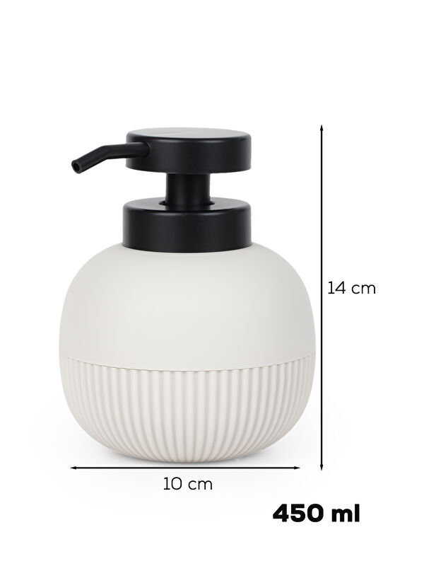 Porsima 3120 Banyo ve Mutfak Sıvı Sabunluk 450ML Taupe