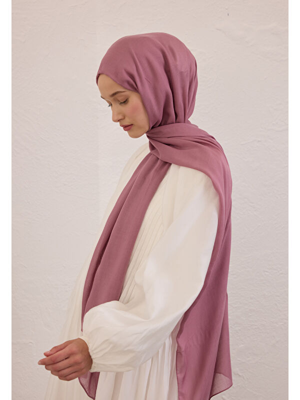 Fresh Scarfs Soft Viskon Şal Gülpembe