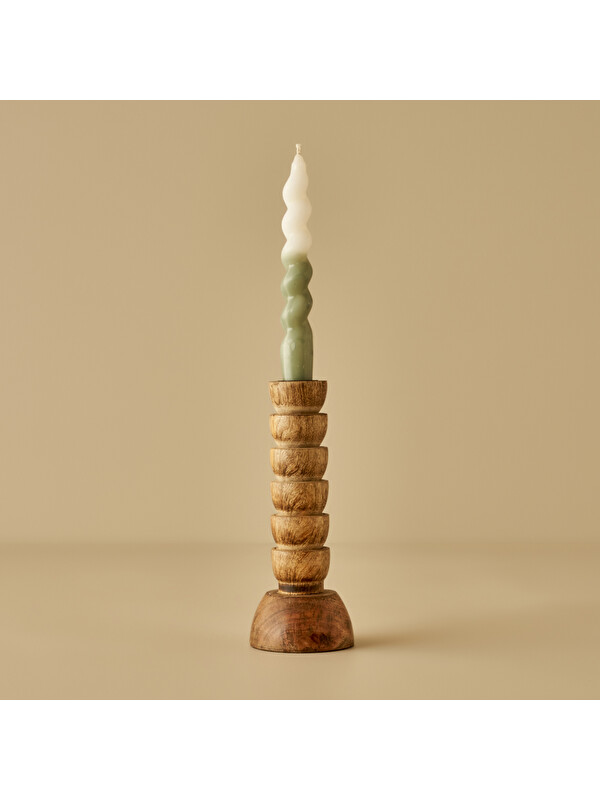 Bella Maison Ricardo Mumluk Naturel (8,5x8,5x20,5 cm)