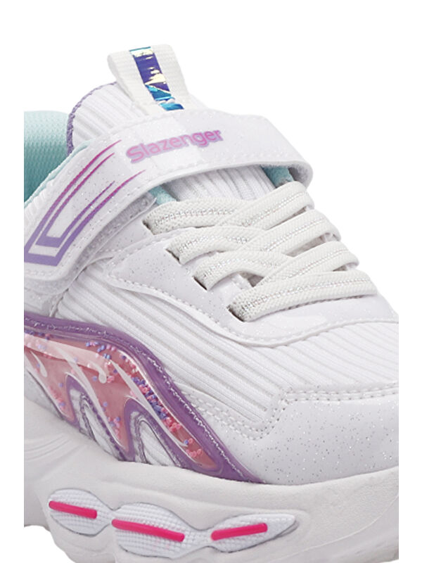 NOELA Kız Çocuk Beyaz / Fuşya Günlük Spor Ayakkabısı - Görsel 5