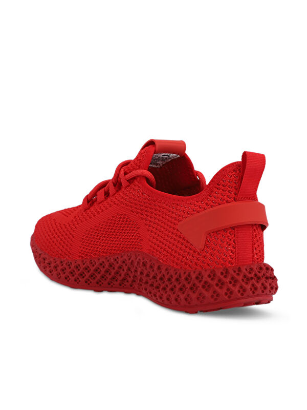 AMIR I Erkek Kırmızı Koşu & Yürüyüş Spor Ayakkabısı - Görsel 4