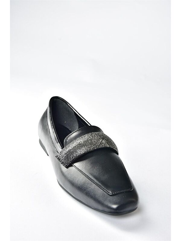 N8201112 Siyah/Platin Günlük Kadın Ayakkabı - Görsel 4