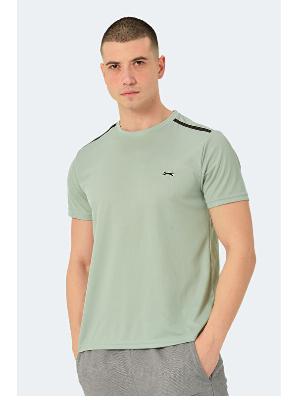 SLAZENGER Erkek Tişört Nane