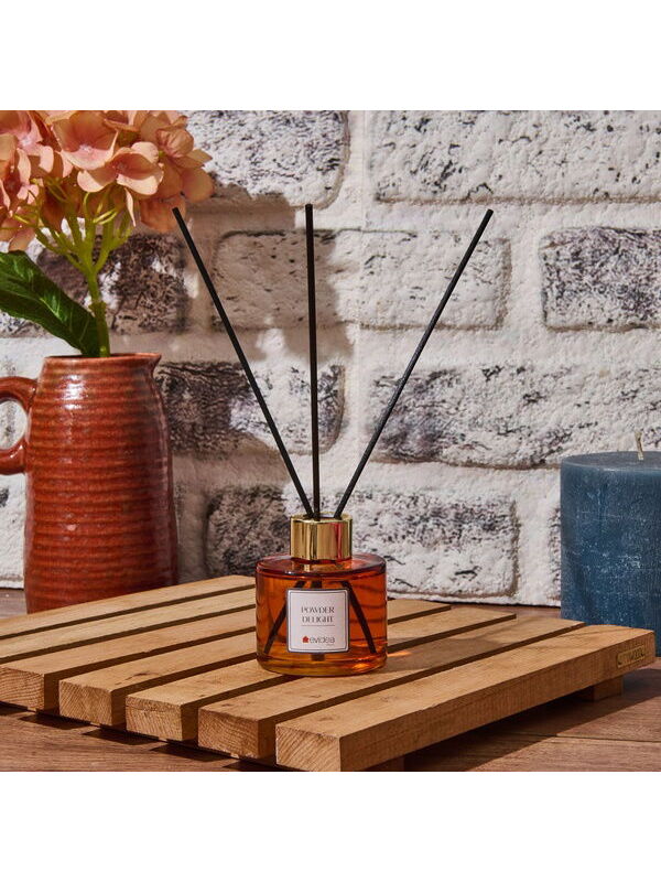 Evidea Deco Powder Delight Çubuklu Oda Kokusu - Turuncu - 100 ml