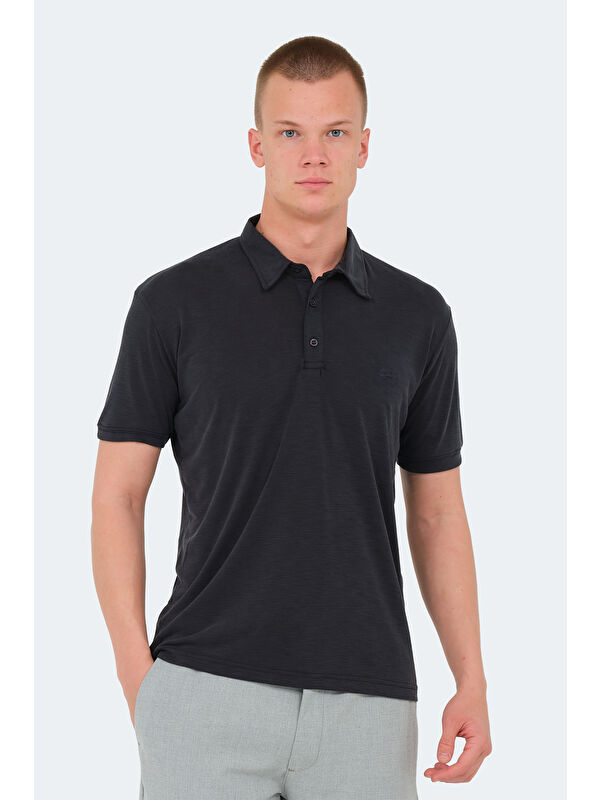 SLAZENGER Polo Yaka Kısa Kollu Erkek Tişört
