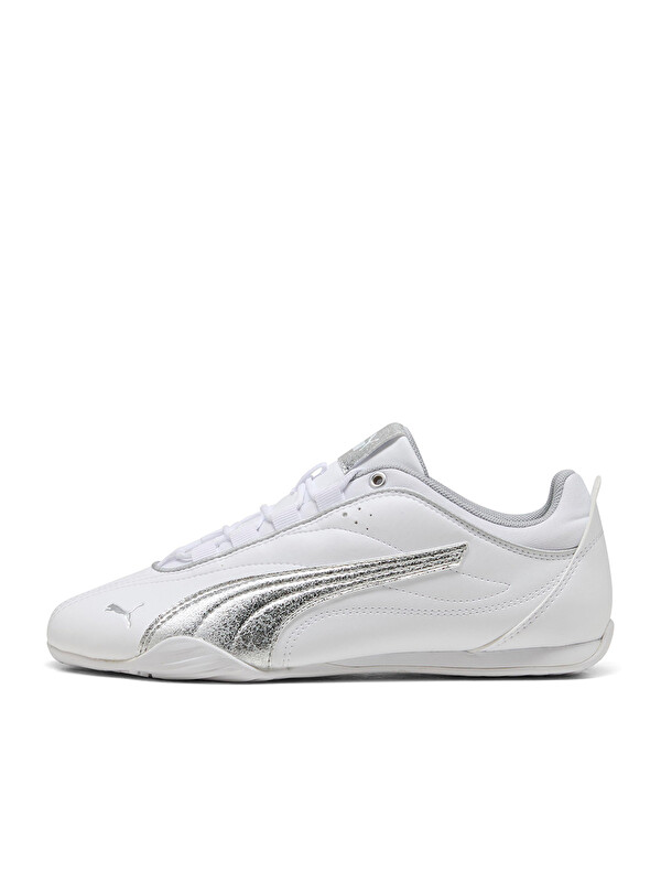 Puma Catch Soleil Metallic Kadın Beyaz Spor Ayakkabı