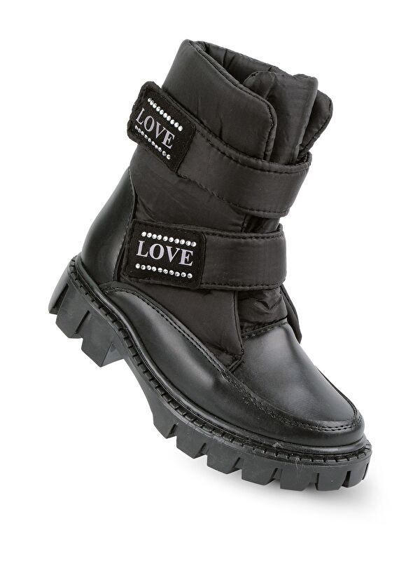 SMARTY İçi Polar Termo Kaymaz Taban Cırtlı Çocuk Bot - Görsel 6