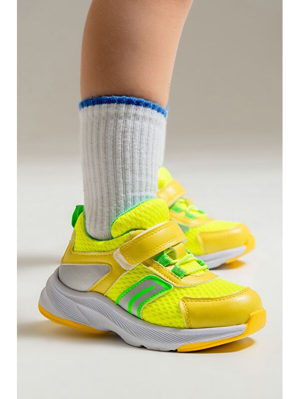 Erkek Çocuk Sarı Günlük Spor Ayakkabı - Görsel 2