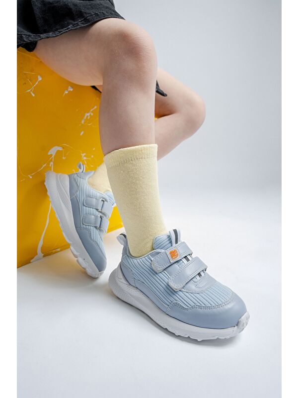 Kız Çocuk Mavi Günlük Spor Ayakkabı - Görsel 5