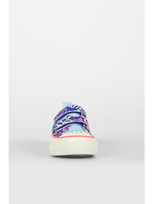 Done Desenli Unisex Bebek Lacivert Sneaker - Görsel 5