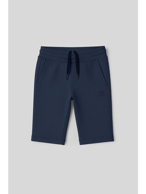 Tommylife İndigo Standart Fit Basic Performans Erkek Çocuk Şort - 11303