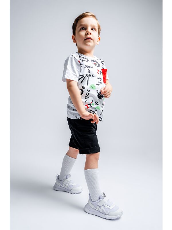 Erkek Çocuk Beyaz Spor Ayakkabı - Görsel 2