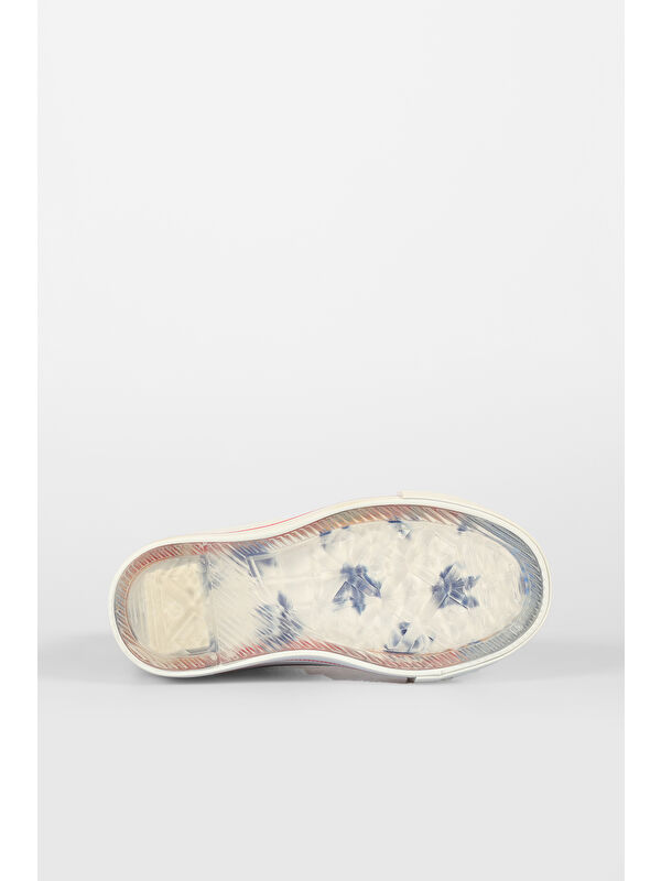 Ada Desenli Unisex Okul Öncesi Kırmızı Sneaker - Görsel 8