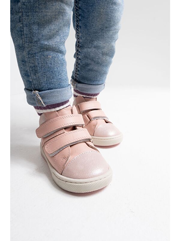 Kız Çocuk Pudra Hakiki Deri Anatomik Günlük Bot - Görsel 5