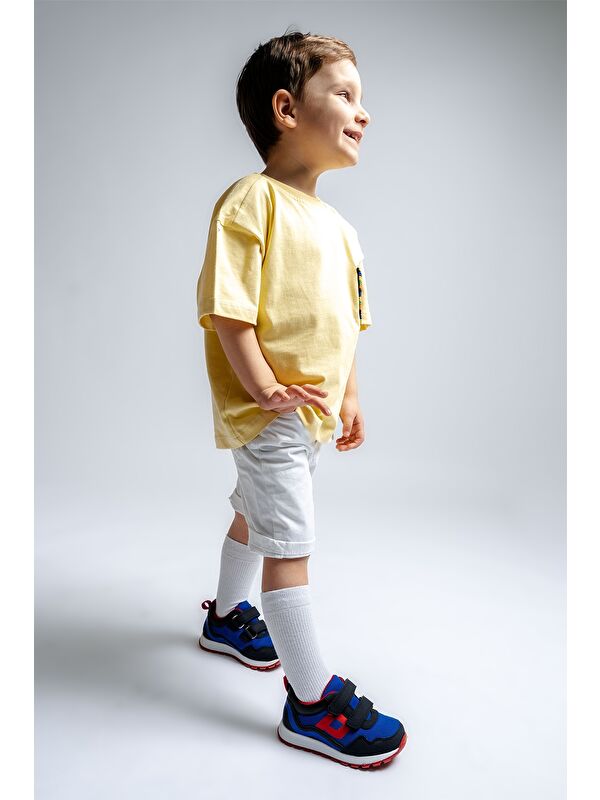 Erkek Çocuk Lacivert Günlük Spor Ayakkabı - Görsel 3