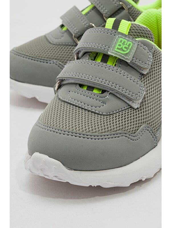 Erkek Çocuk Gri Spor Ayakkabı - Görsel 3