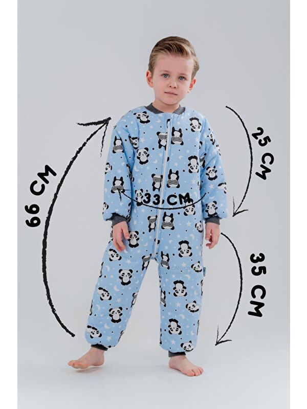 Cantoy Erkek Bebek 2.5 Tog Desenli Uyku Tulumu 2 Yaş