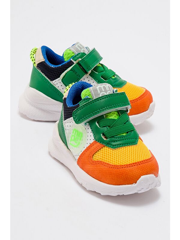 Erkek Çocuk Turuncu Günlük Spor Ayakkabı - Görsel 2
