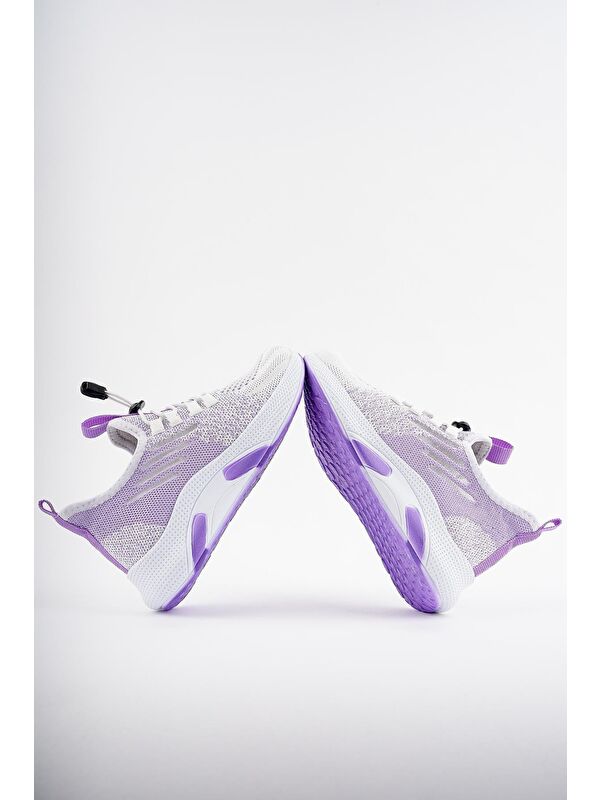 JETSON Unisex Çocuk Bağcıklı Rahat Sneaker Spor Ayakkabı - Görsel 3