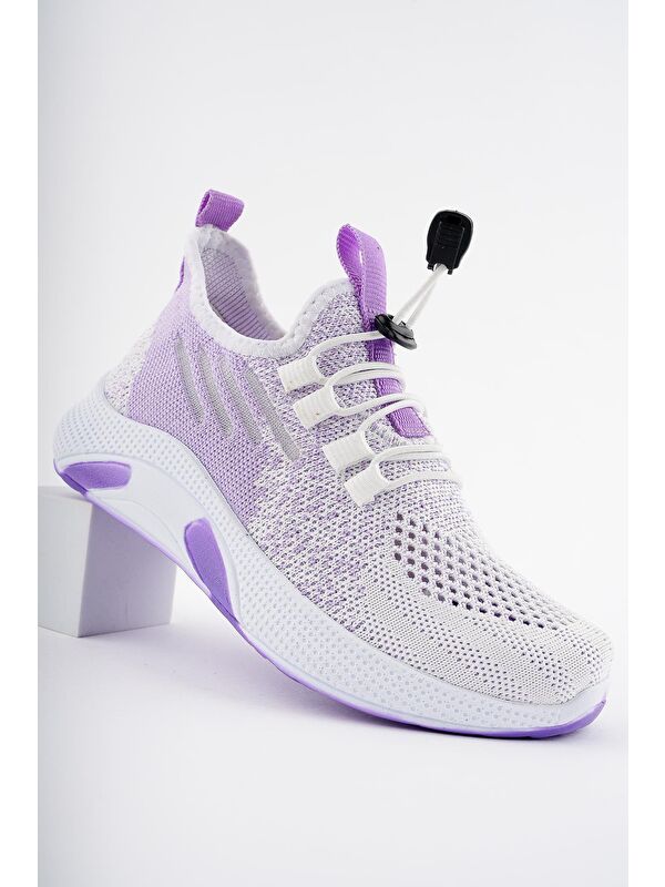 JETSON Unisex Çocuk Bağcıklı Rahat Sneaker Spor Ayakkabı - Görsel 8