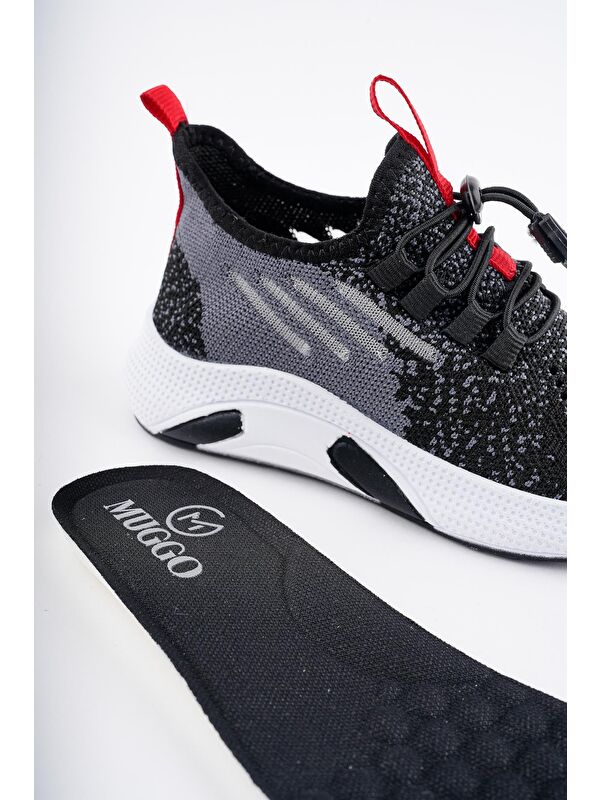 JETSON Unisex Çocuk Bağcıklı Rahat Sneaker Spor Ayakkabı - Görsel 4