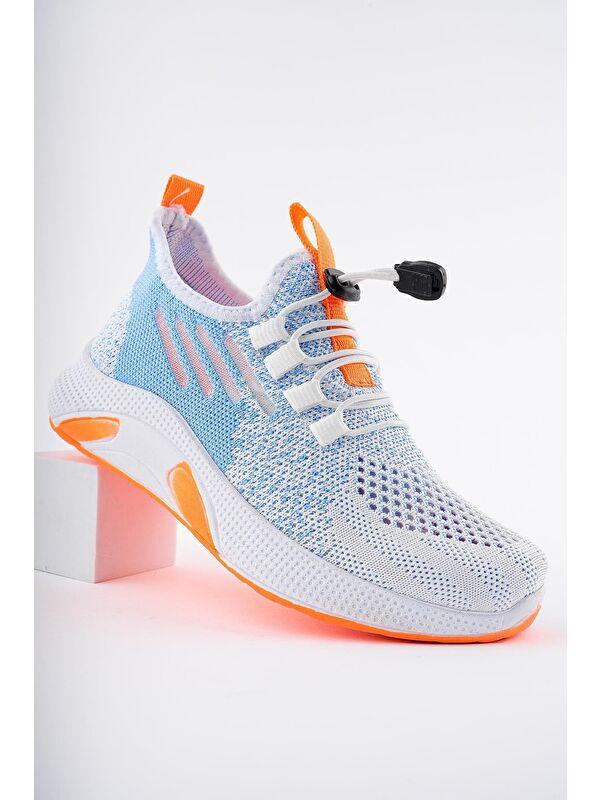 JETSON Unisex Çocuk Bağcıklı Rahat Sneaker Spor Ayakkabı - Görsel 8