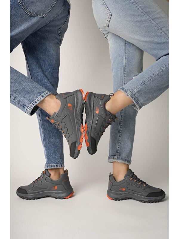 KUZEY Unisex Trekking Outdoor Sneaker Ayakkabı - Görsel 4