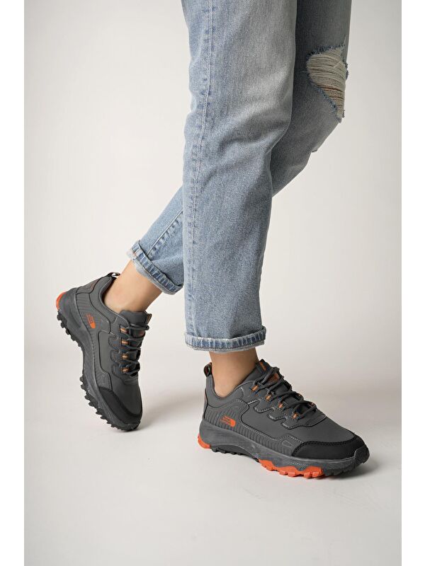 KUZEY Unisex Trekking Outdoor Sneaker Ayakkabı - Görsel 6