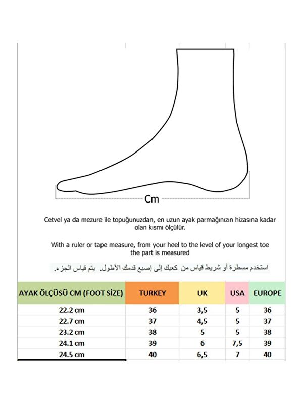 HOPE Kadın Günlük Sneaker - Görsel 5
