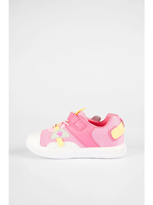 Snoop Baskılı Kız Okul Öncesi Pembe Günlük Ayakkabı - Görsel 3