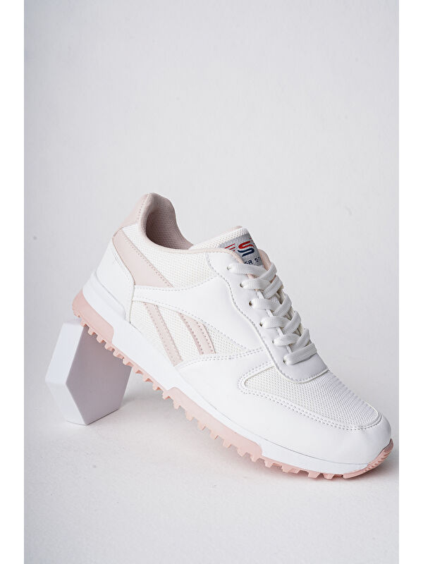 Elvi Unisex Ortopedik Günlük Yürüyüş Koşu Sneaker Spor Ayakkabı - Görsel 7