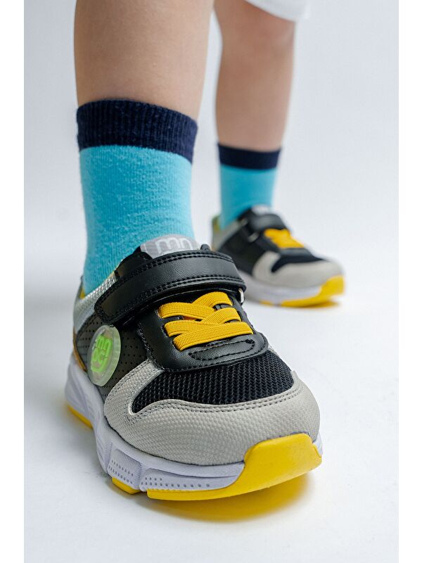 Erkek Çocuk Gri Günlük Spor Ayakkabı - Görsel 5