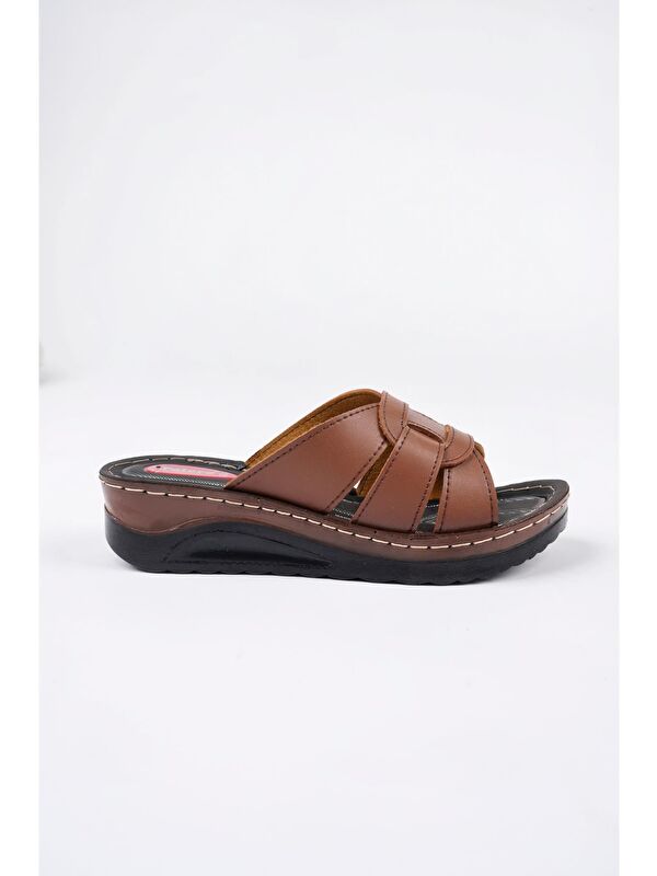 Comfort Kadın Günlük Ortopedik Kaymaz Taban Rahat Terlik - Görsel 5