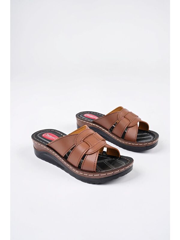 Comfort Kadın Günlük Ortopedik Kaymaz Taban Rahat Terlik - Görsel 6