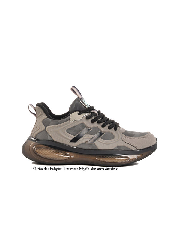 Gri Dar Kalıp Memory Foam Air Taban Erkek Spor Ayakkabı 250422 M - Görsel 6