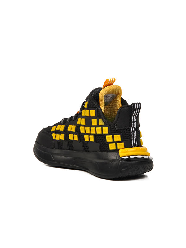 Sarı Misina Bağcıklı Bilek Boy Erkek Çocuk Sneaker 1974 F - Görsel 5