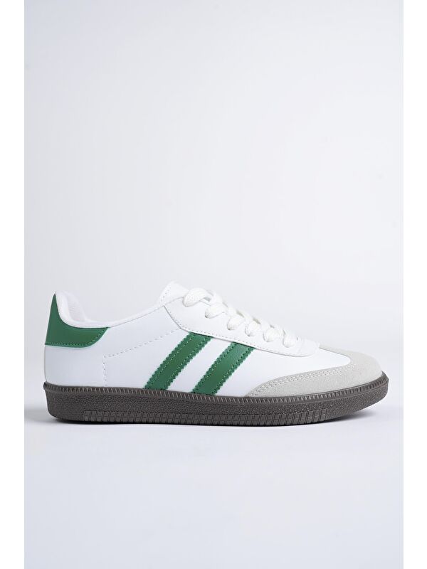 GORDON Unisex Ortopedik Günlük Bağcıklı Yürüyüş Koşu Sneaker Spor Ayakkabı - Görsel 2