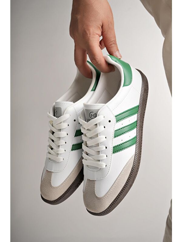 JABBAR Unisex Ortopedik Günlük Bağcıklı Yürüyüş Koşu Sneaker Spor Ayakkabı - Görsel 5