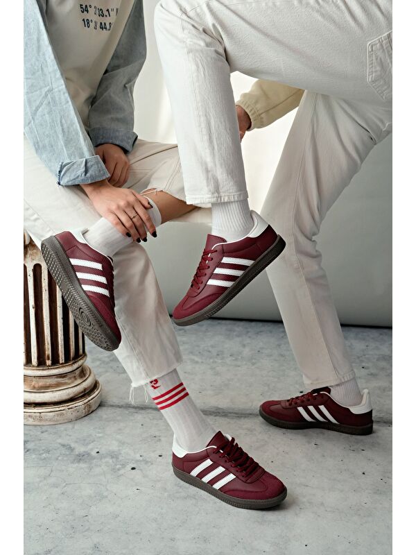 JABBAR Unisex Ortopedik Günlük Bağcıklı Yürüyüş Koşu Sneaker Spor Ayakkabı - Görsel 3