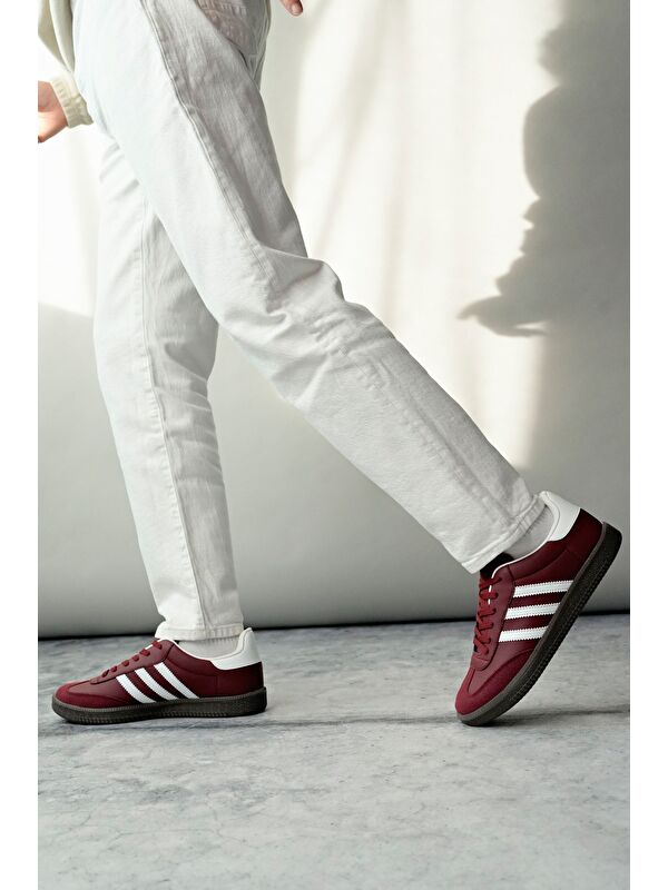 JABBAR Unisex Ortopedik Günlük Bağcıklı Yürüyüş Koşu Sneaker Spor Ayakkabı - Görsel 7