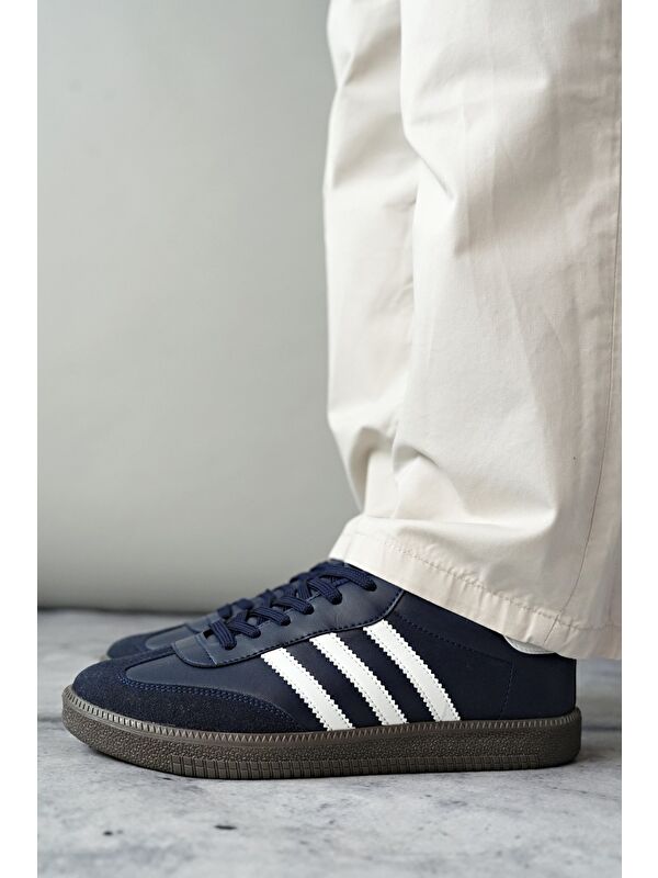 JABBAR Unisex Ortopedik Günlük Bağcıklı Yürüyüş Koşu Sneaker Spor Ayakkabı - Görsel 2