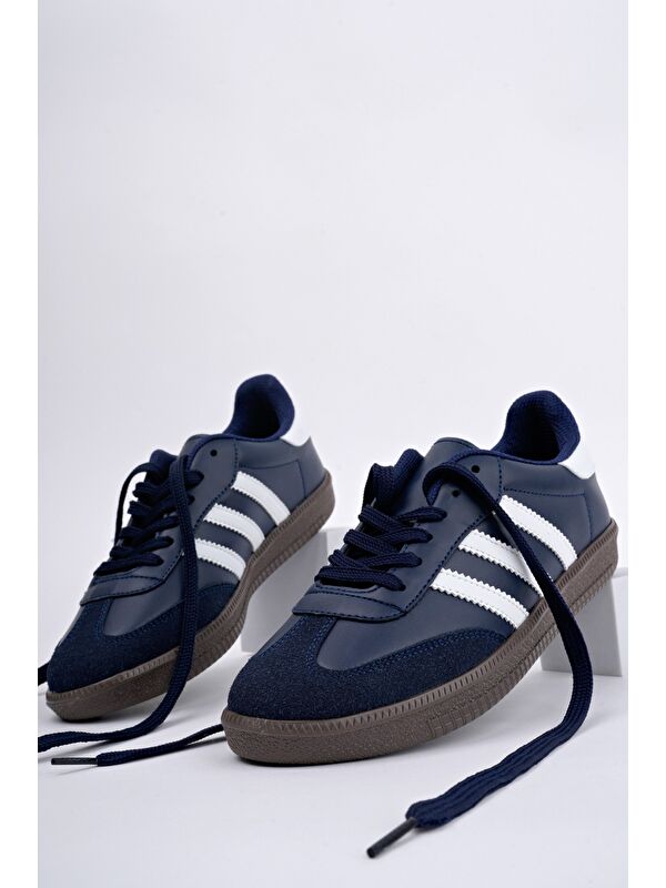 JABBAR Unisex Ortopedik Günlük Bağcıklı Yürüyüş Koşu Sneaker Spor Ayakkabı - Görsel 7