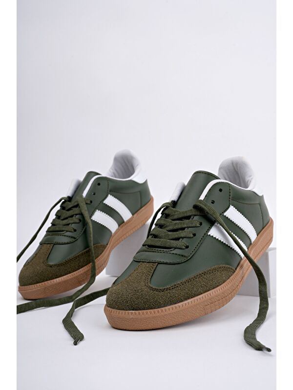 GORDON Unisex Ortopedik Günlük Bağcıklı Yürüyüş Koşu Sneaker Spor Ayakkabı - Görsel 7