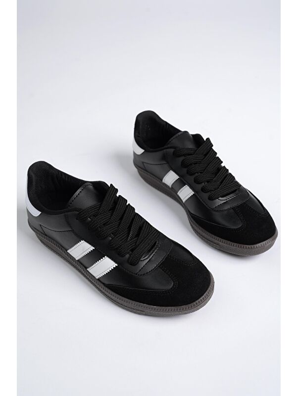 GORDON Unisex Ortopedik Günlük Bağcıklı Yürüyüş Koşu Sneaker Spor Ayakkabı - Görsel 4