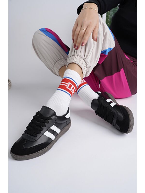 GORDON Unisex Ortopedik Günlük Bağcıklı Yürüyüş Koşu Sneaker Spor Ayakkabı - Görsel 7