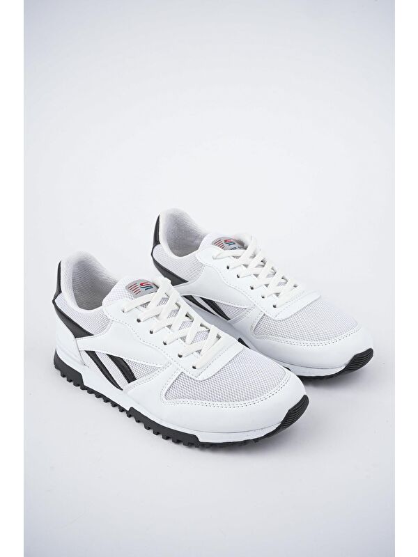 Elvi Unisex Ortopedik Günlük Yürüyüş Koşu Sneaker Spor Ayakkabı - Görsel 8