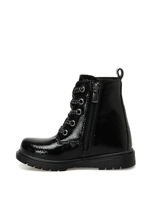 FLY.P 3PR Siyah Kız Çocuk Sneaker Bot - Görsel 4