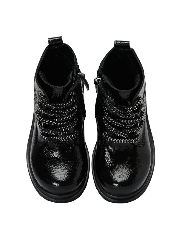 FLY.P 3PR Siyah Kız Çocuk Sneaker Bot - Görsel 5