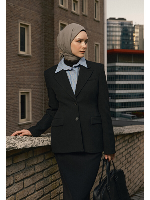 Fresh Scarfs İnce Pamuk Vual Şal Gumus
