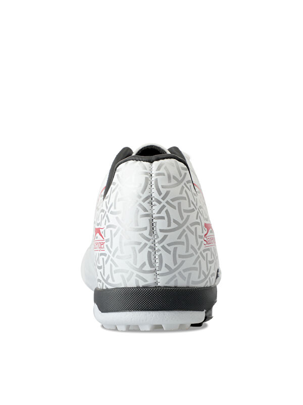 HINO HS Erkek Halı Saha Beyaz / Siyah Futbol Ayakkabısı - Görsel 7